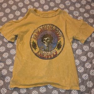 Grateful Dead Shirt - cold shoulder